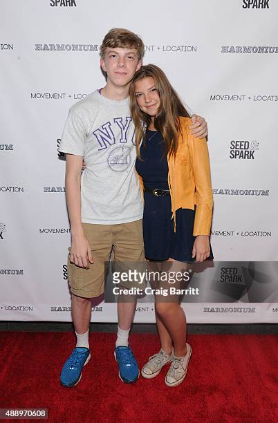 Catherine Missal attends the Movement + Location NYC Premiere on September 18, 2015 in New York City.