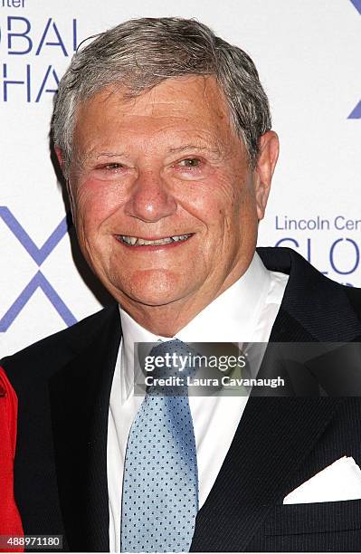 Jerry Speyer attends the First Annual Lincoln Center Global Exchange Evening Celebration at Alice Tully Hall on September 18, 2015 in New York City.