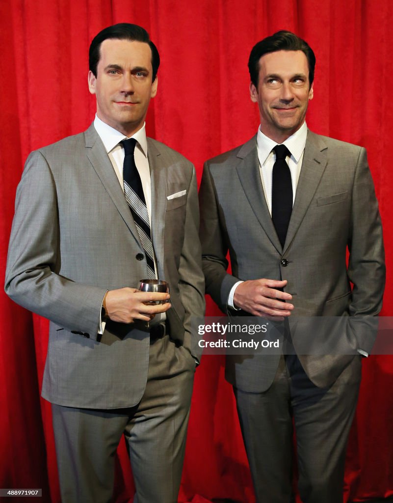 Madame Tussauds New York And Jon Hamm Unveil Don Draper's Wax Figure During Mad Men's Final Season