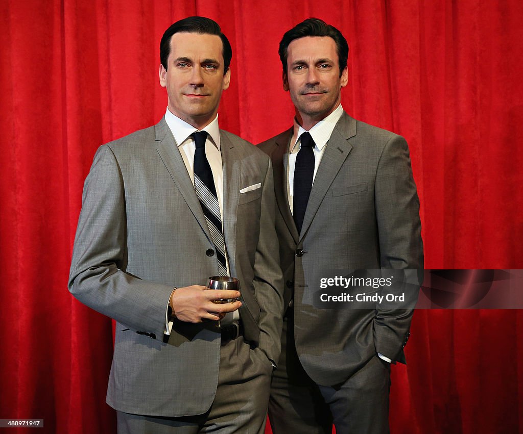 Madame Tussauds New York And Jon Hamm Unveil Don Draper's Wax Figure During Mad Men's Final Season