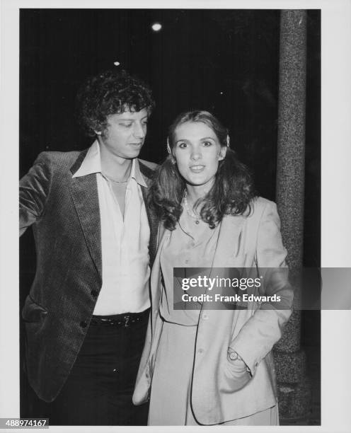 Actors Colleen Camp and Leonard Ross at the Club Elysee, August, 1978.