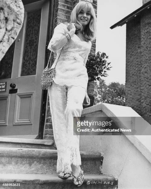 Portrait of actress Suzy Kendall, as she appears in the film '30 Is a Dangerous Age, Cynthia', 1968.