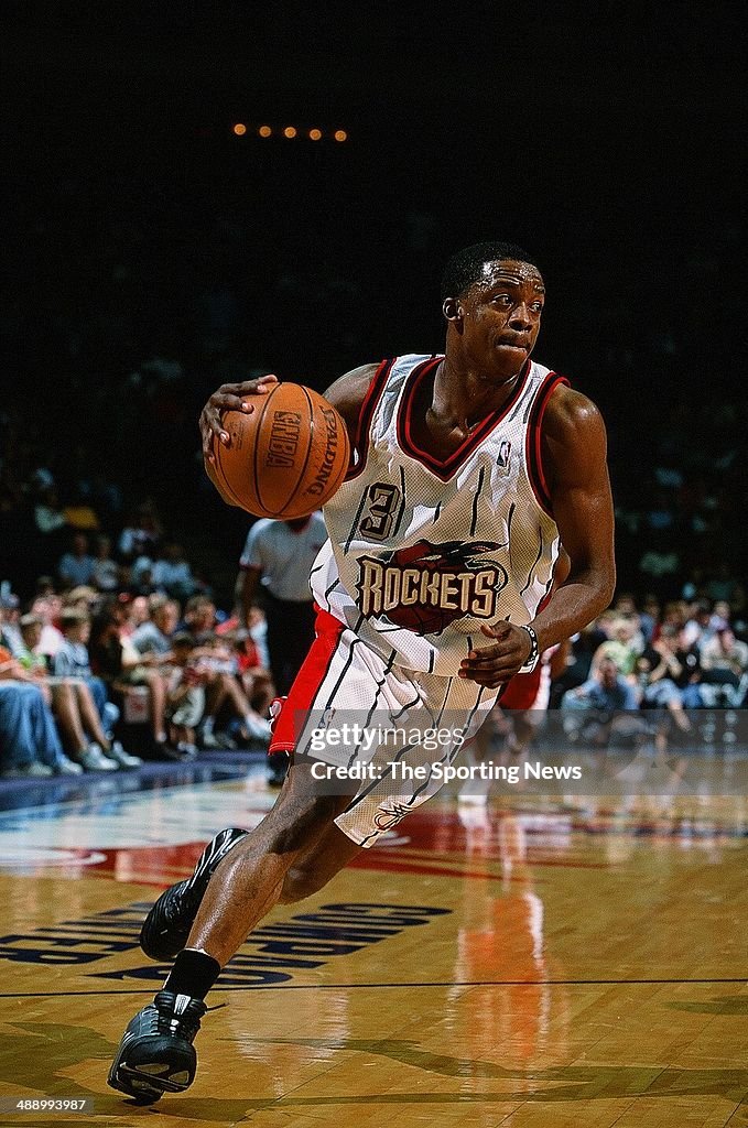 Francis Houston Rockets Steve Francis of the Houston Rockets drives to the basket during the ...