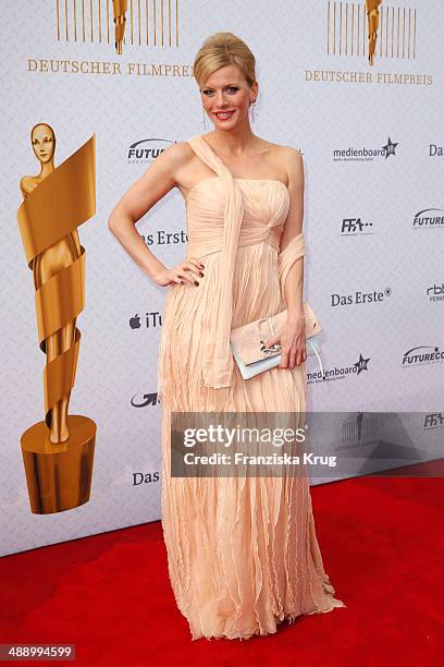 Eva Habermann attends the Lola - German Film Award 2014 at Tempodrom on May 09, 2014 in Berlin, Germany.