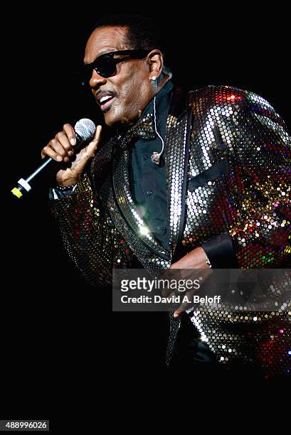 Charlie Wilson performs live in concert at Ntelos Wireless Pavilion on September 18, 2015 in Portsmouth, Virginia.