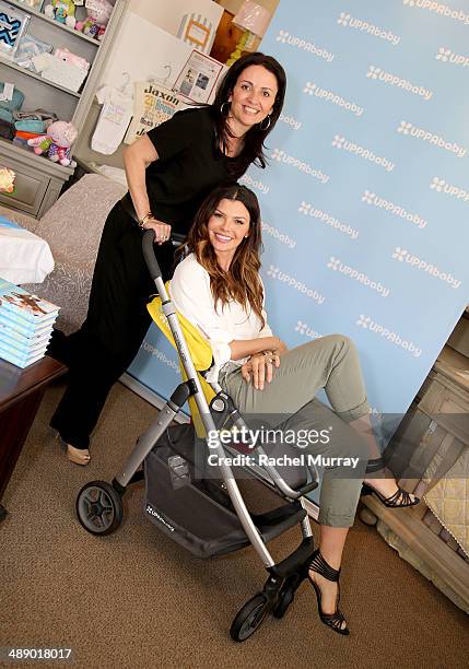 Jenni Pulos and Ali Landry attend UPPAbaby hosts Jenni Pulos in-store book signing at Juvenile Shop In Sherman Oaks at Juvenile Shop on May 9, 2014...