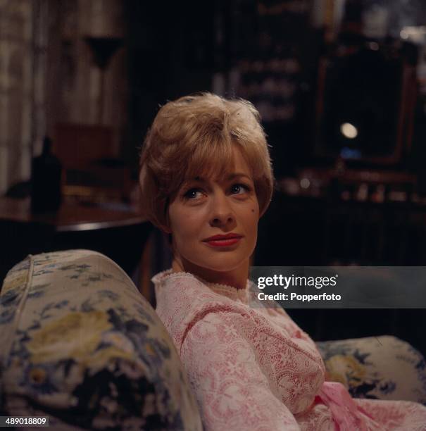 English actress Miranda Connell pictured in a scene from the television series 'Public Eye' in 1966.