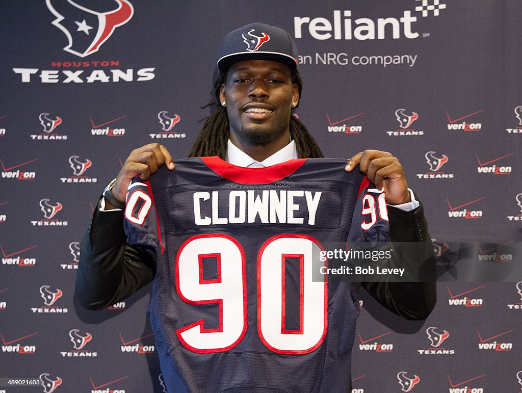 Houston Texans Introduce Jadeveon Clowney