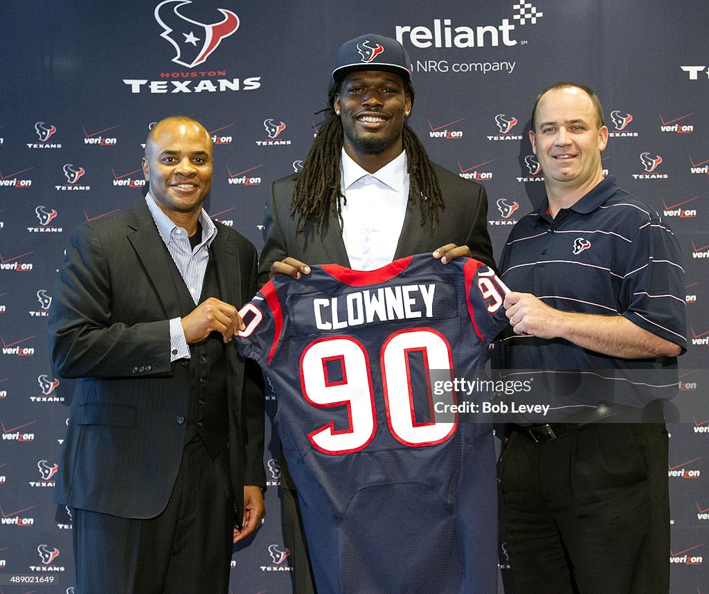 Houston Texans Introduce Jadeveon Clowney