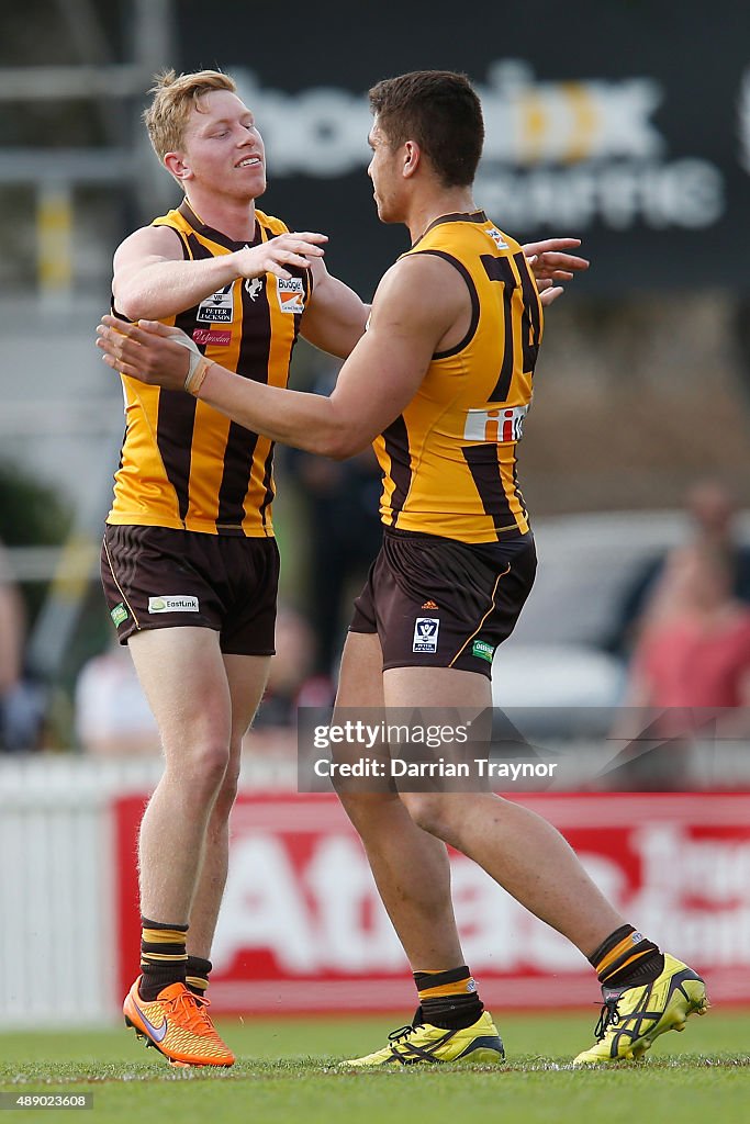 VFL Preliminary 2 - Box Hill Hawks v Sandringham