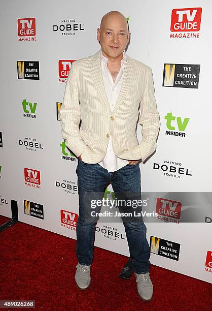 Actor Evan Handler attends the Television Industry Advocacy Awards at Sunset Tower on September 18, 2015 in West Hollywood, California.