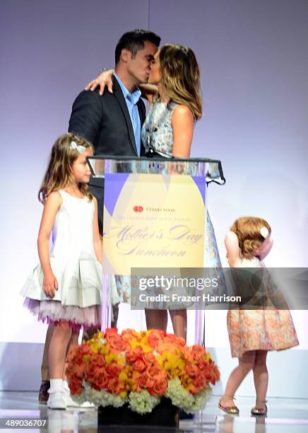 Actress Jessica Alba, Cash Warren, Honor Warren, and Haven Warren at The Helping Hand of Los Angeles Mother's Day Luncheon at The Beverly Hilton...