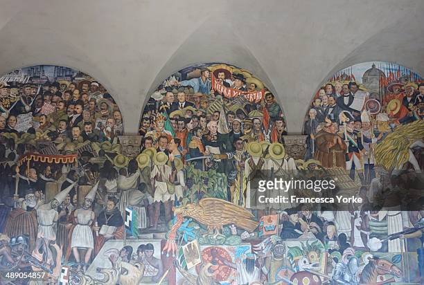 Mexico City, Diego Rivera mural National Palace