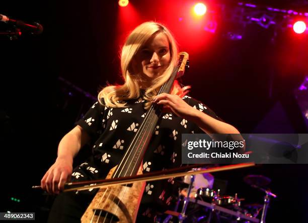 Grace Chatto of Clean Bandit Performs at 02 Shepherd's Bush Empire on May 9, 2014 in London, England.