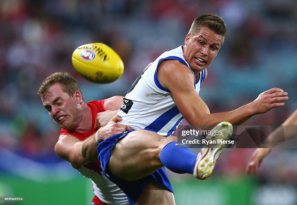 AFL 1st Semi Final - Sydney v North Melbourne