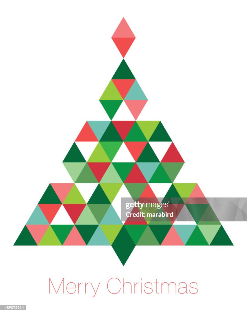 Geometric Christmas Tree