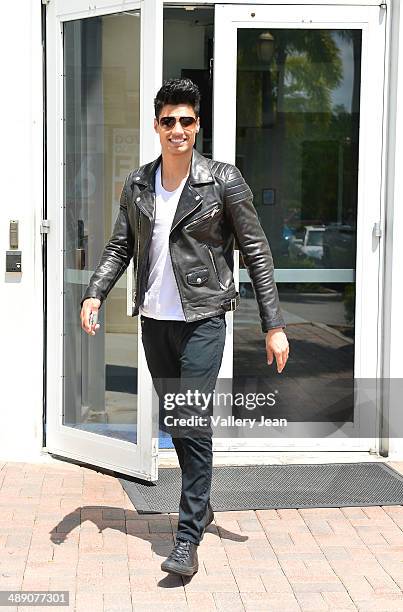 Siva Kaneswaran of The Wanted seen on May 9, 2014 in Miami, Florida.