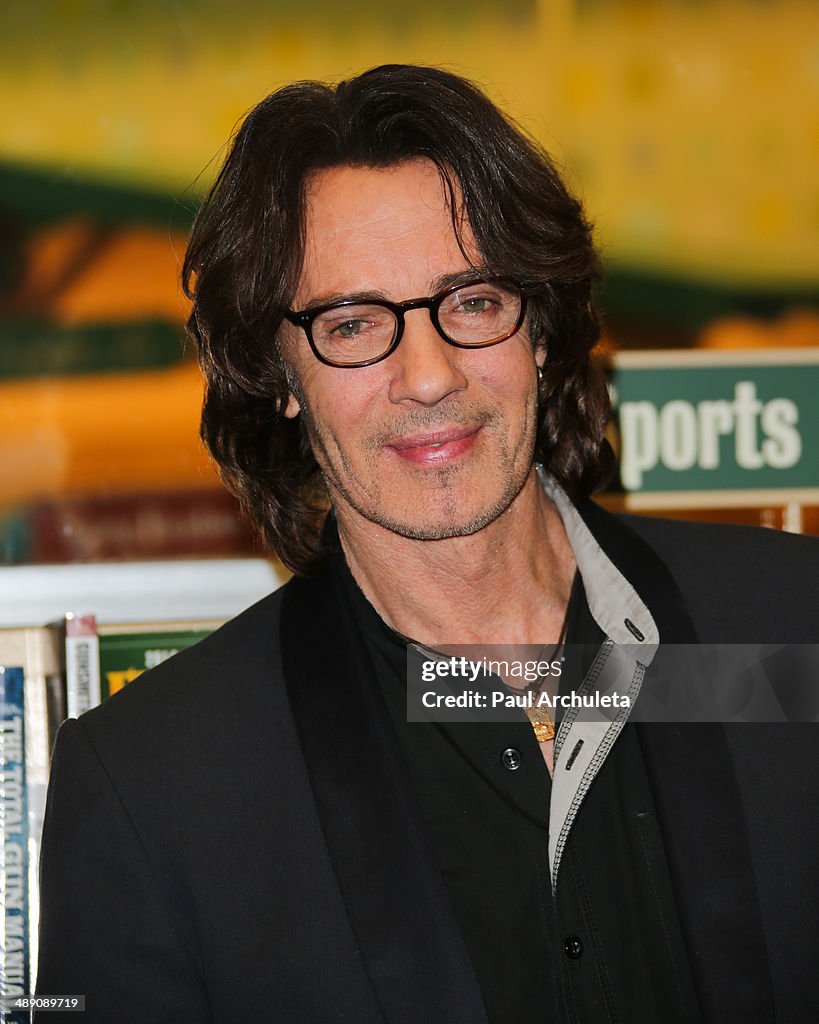 Rick Springfield Signs Copies Of His New Book "Magnificent Vibration"
