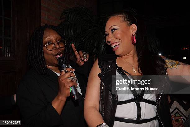 Whoopi Goldberg and Alex Martin attend Alex Martin's 40 And Fly Birthday Celebration at The Bowery Hotel on May 9, 2014 in New York City.