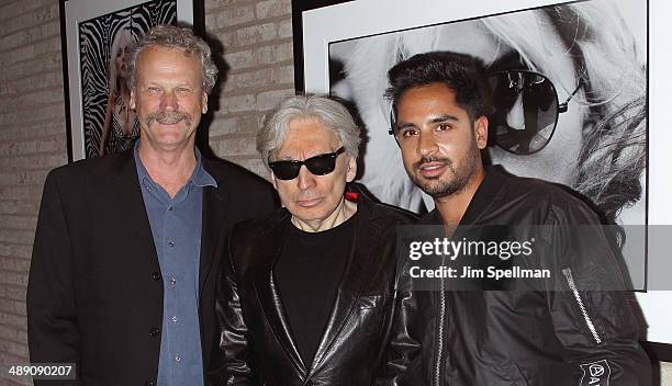 Guitarist/photographer Chris Stein and guests attend the "Blondie 4 Ever" Exhibition Opening at Morrison Hotel Gallery on May 9, 2014 in New York...