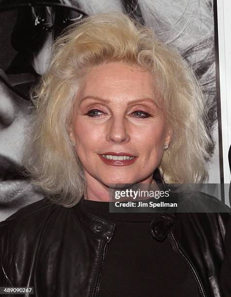 Singer/songwriter Debbie Harry attends the "Blondie 4 Ever" Exhibition Opening at Morrison Hotel Gallery on May 9, 2014 in New York City.