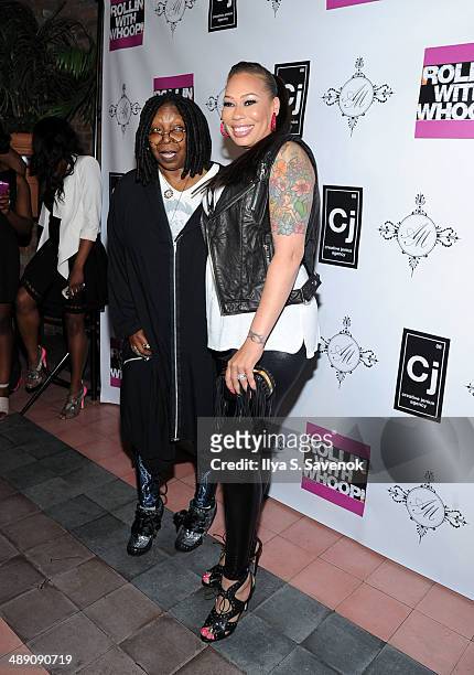 Whoopi Goldberg and Alex Martin attend Alex Martin's 40 And Fly Birthday Celebration at The Bowery Hotel on May 9, 2014 in New York City.