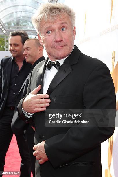 Joerg Schuettauf attends the LOLA - German Film Award 2014 at Tempodrom on May 9, 2014 in Berlin, Germany.