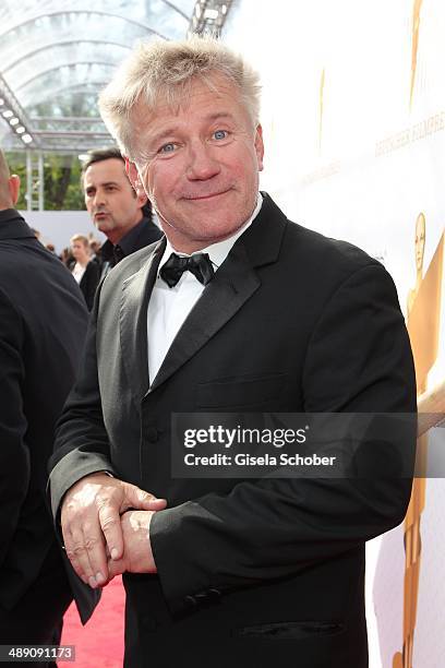 Joerg Schuettauf attends the LOLA - German Film Award 2014 at Tempodrom on May 9, 2014 in Berlin, Germany.