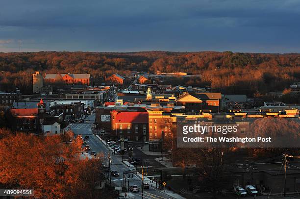 The rural town of Farmville, VA, is home to Fuqua School on November 17 in Farmville, VA. Fuqua School is one of the former segregation academies in...