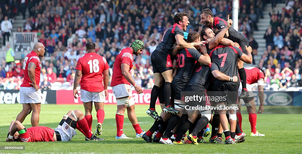 Tonga v Georgia - Group C: Rugby World Cup 2015