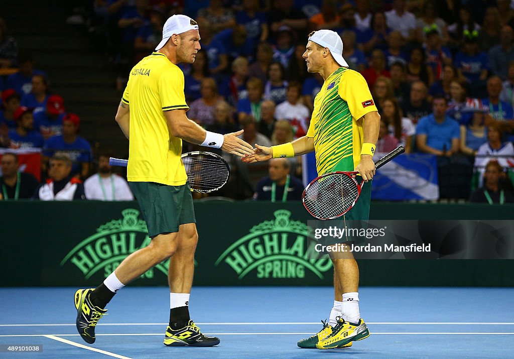 Great Britain v Australia Davis Cup Semi Final 2015 - Day 2