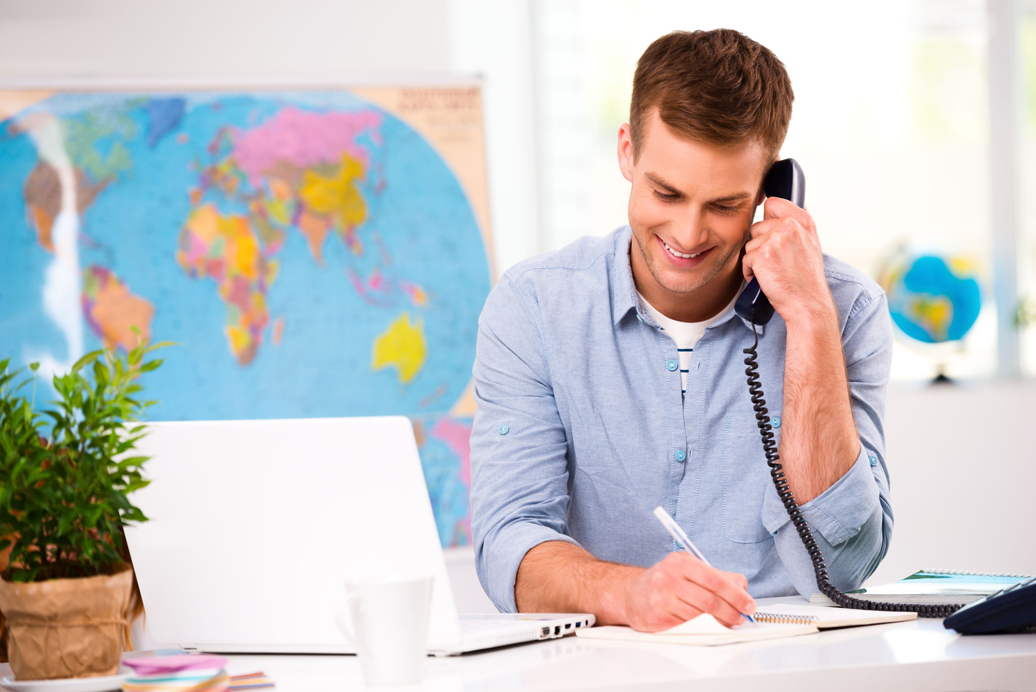 travel agency office