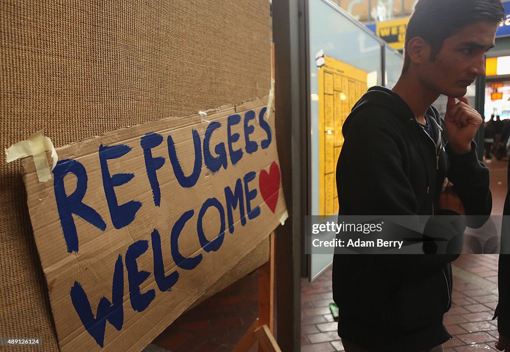 Hamburg Holds Welcome Fest For Migrants