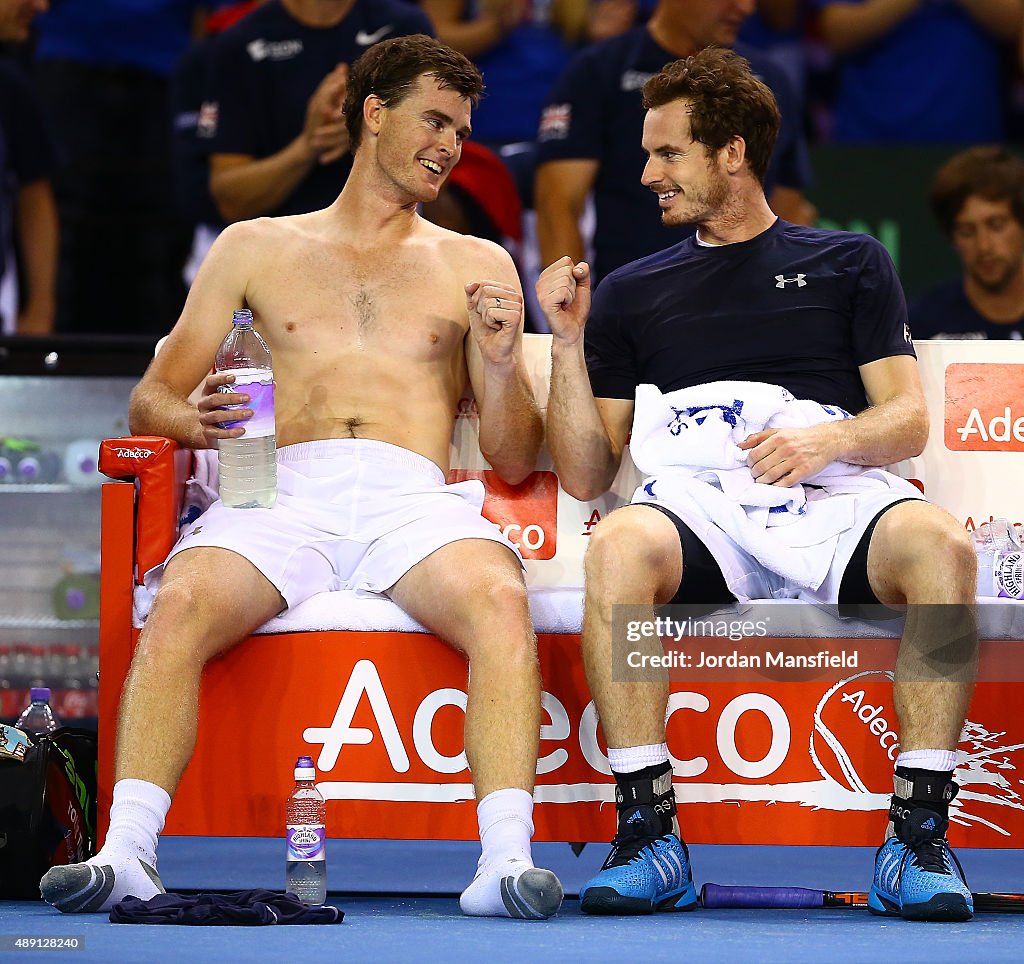 Great Britain v Australia Davis Cup Semi Final 2015 - Day 2