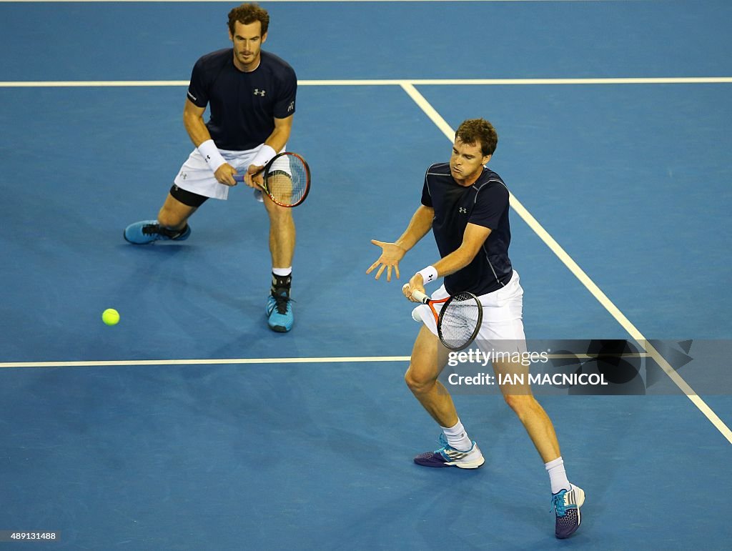 TENNIS-DAVIS-GBR-AUS
