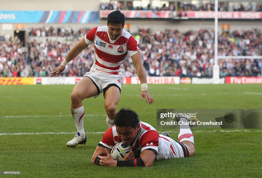 South Africa v Japan - Group B: Rugby World Cup 2015