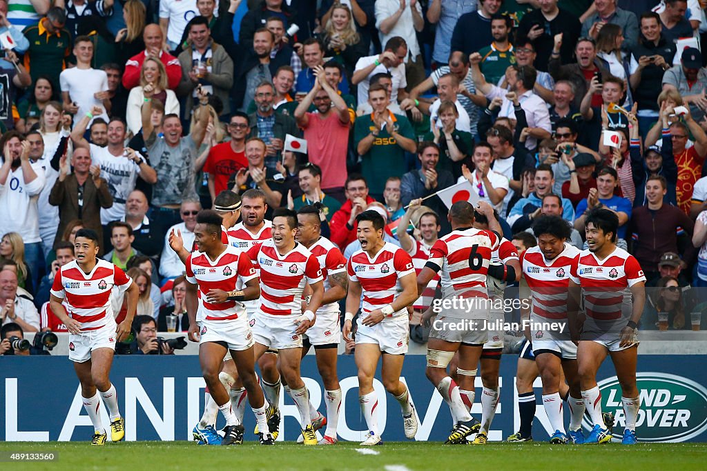 South Africa v Japan - Group B: Rugby World Cup 2015