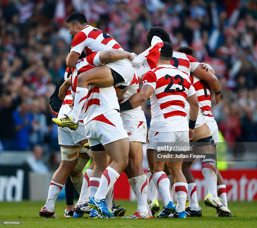 South Africa v Japan - Group B: Rugby World Cup 2015