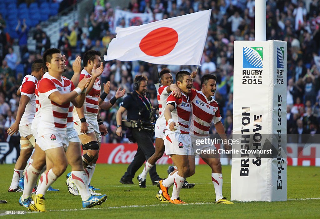 South Africa v Japan - Group B: Rugby World Cup 2015