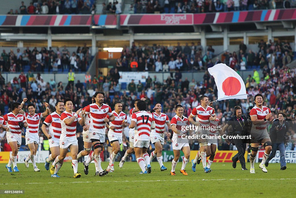 South Africa v Japan - Group B: Rugby World Cup 2015