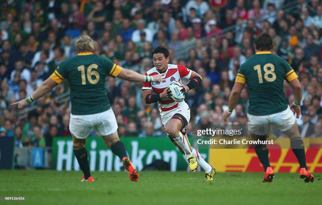 South Africa v Japan - Group B: Rugby World Cup 2015