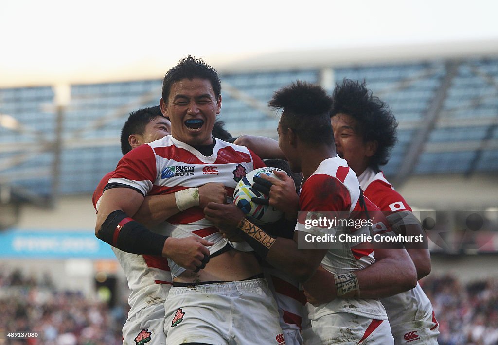 South Africa v Japan - Group B: Rugby World Cup 2015