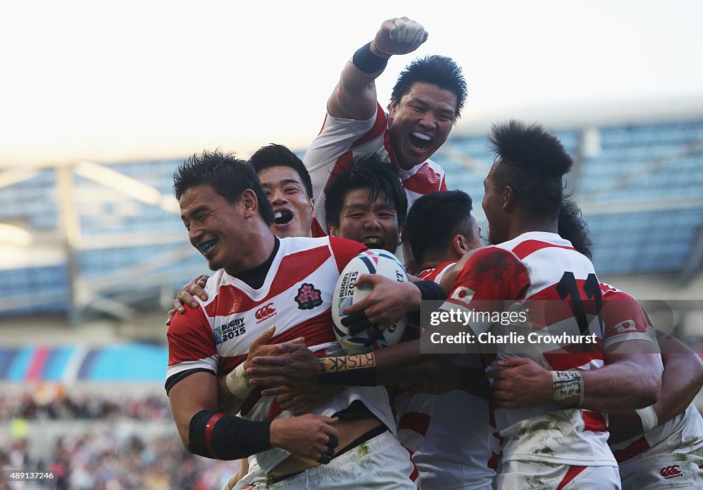 South Africa v Japan - Group B: Rugby World Cup 2015