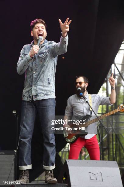 Steve Cooper and Paul Michel of Spirit Animal perform during the 2014 Sweetlife Music & Food Festival at Merriweather Post Pavillion on May 10, 2014...