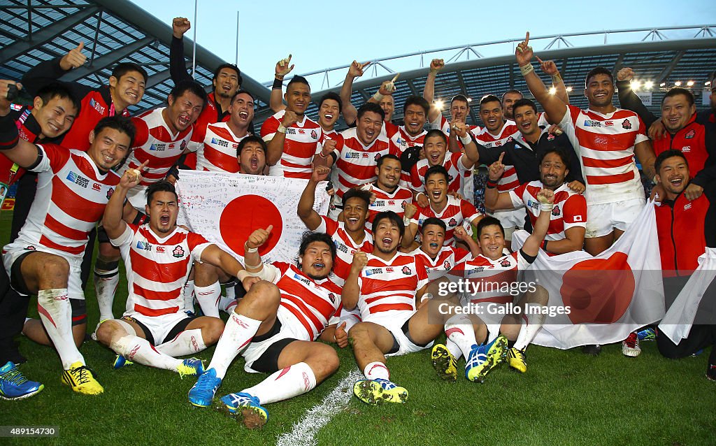 South Africa v Japan - Group B: Rugby World Cup 2015