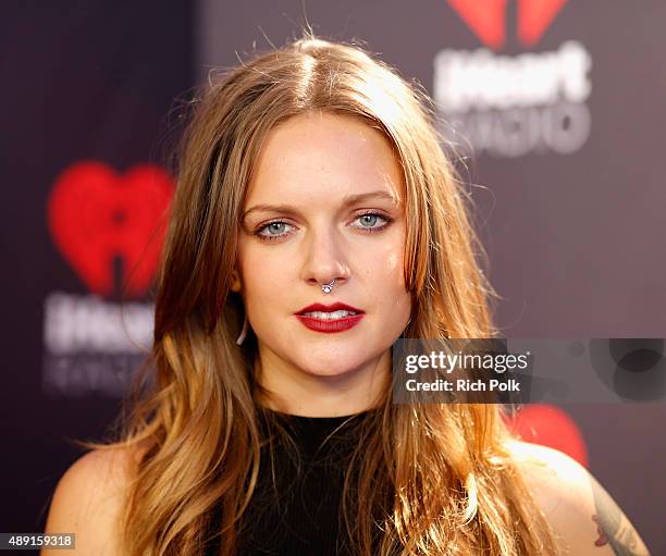 Singer Tove Lo attends The Daytime Village during the 2015 iHeartRadio Music Festival at the Las Vegas Village on September 19, 2015 in Las Vegas,...