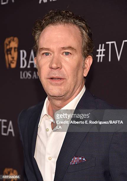 Actor Timothy Hutton attends the 2015 BAFTA Los Angeles TV Tea at SLS Hotel on September 19, 2015 in Beverly Hills, California.