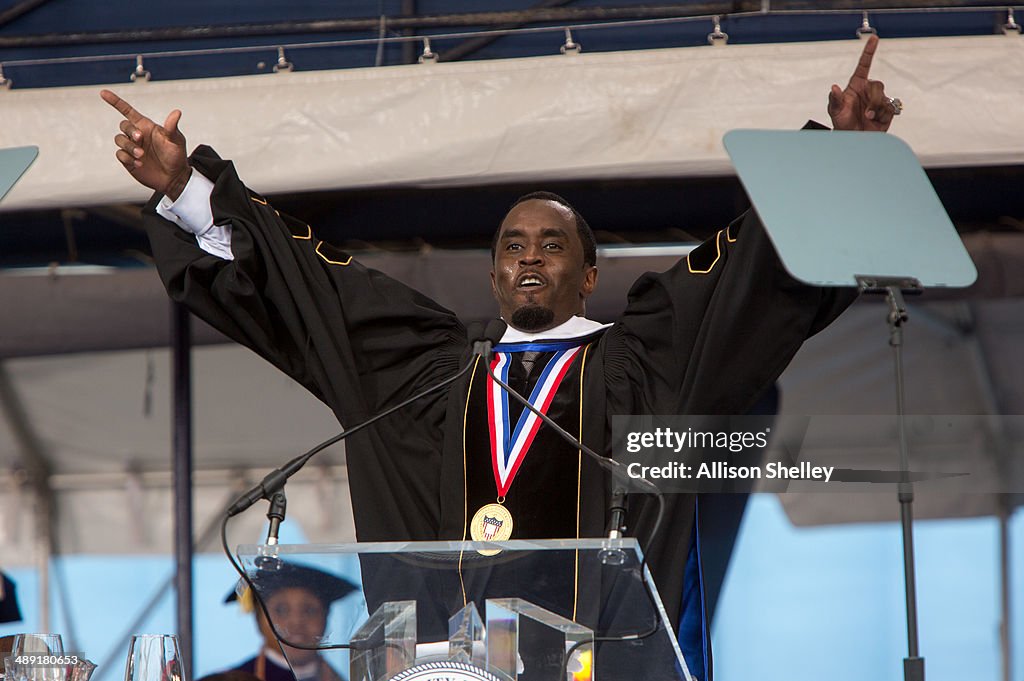 Sean "Diddy" Combs Delivers Commencement Address at Howard University