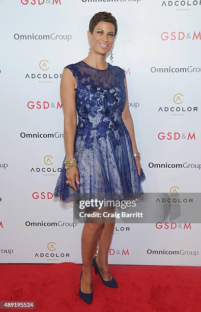 Michele Thornton, Senior Vice President at BET, Vice President National Ad Sales at CENTRIC TV, attends the 9th Annual ADCOLOR Awards at Pier 60 on...