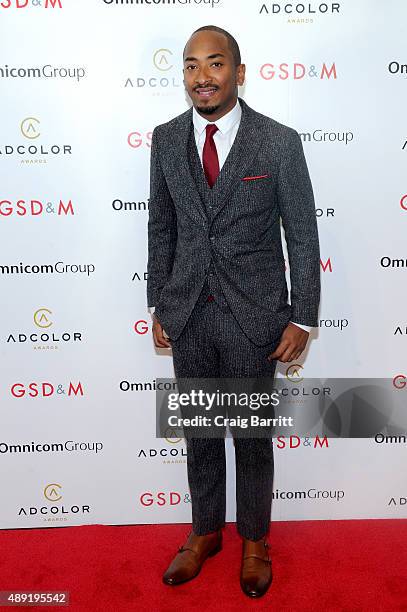 Andy Deaza, Art Director, Spike DDB attends the 9th Annual ADCOLOR Awards at Pier 60 on September 19, 2015 in New York City.